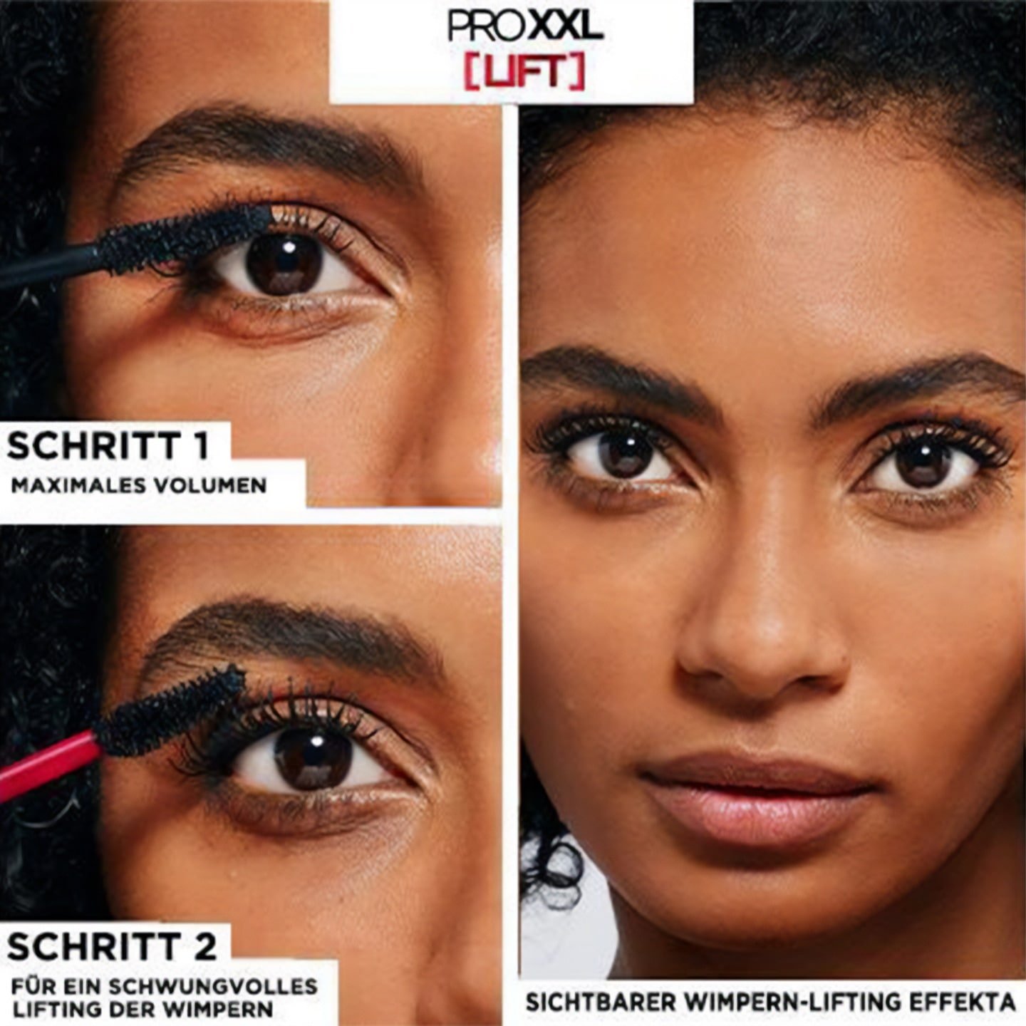 ProXXL Lift Mascara Anwendungshinweis